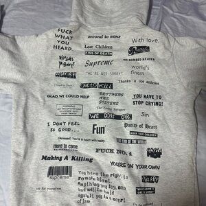 Supreme hoodie size M